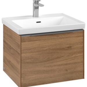 Dulap baza suspendat Villeroy & Boch Subway 3.0 cu iluminare 57x43x46cm Oak Kansas