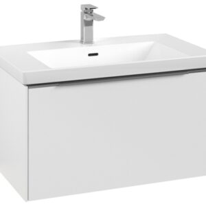 Dulap baza suspendat Villeroy & Boch Subway 3.0 cu iluminare 78x44x46cm Pure White