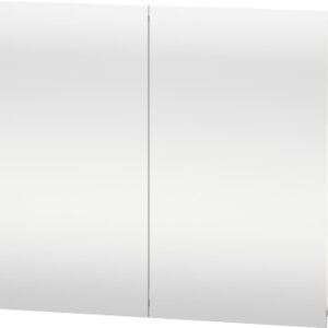 Dulap cu oglinda si iluminare Duravit Ketho 100x75cm alb lucios