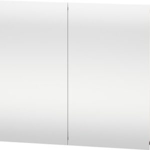 Dulap cu oglinda si iluminare Duravit Ketho 100x75cm nuc