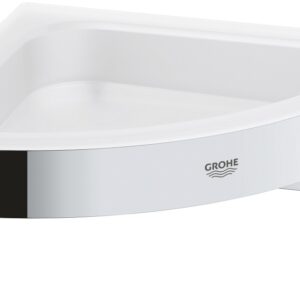 Etajera de dus de colt Grohe Start Cube crom