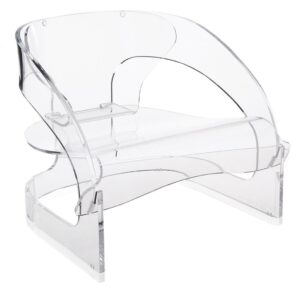 Fotoliu Kartell Joe Colombo design Joe Colombo transparent