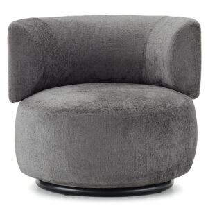 Fotoliu Kartell K-Waiting design Rodolfo Dordoni Chenille Grey