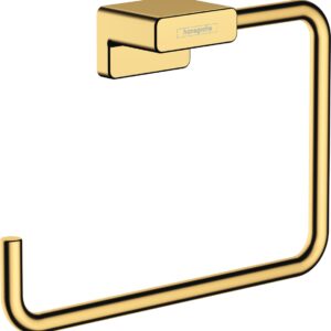 Inel port-prosop Hansgrohe AddStoris gold optic lustruit