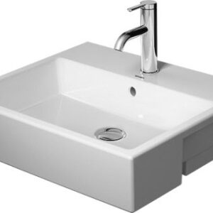 Lavoar Duravit Vero Air 55x47 montare in blat finisaj WonderGliss