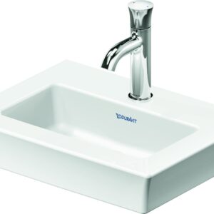 Lavoar Duravit White Tulip 45cm fara preaplin montare pe mobilier ventil ceramic alb