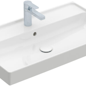 Lavoar Villeroy & Boch Collaro 80x47cm finisat suplimentar alb