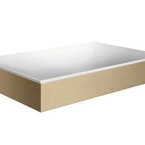 Lavoar tip bol Axor Suite 60x40cm cu rama metalica design bronz periat