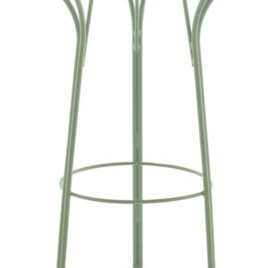 Masa inalta exterior Kartell Hiray design Ludovica & Roberto Palomba d 60cm h 108cm verde salvie