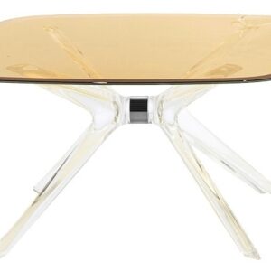 Masuta Kartell Blast design Philippe Starck 80x80cm h40cm crom-bronz transparent