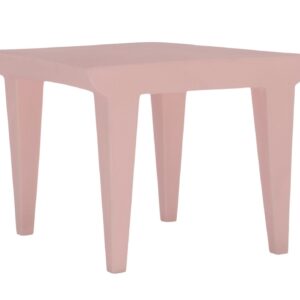 Masuta Kartell Bubble design Philippe Starck 51.5x51.5cm hx41.5cm cipria