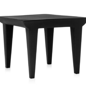 Masuta Kartell Bubble design Philippe Starck 51.5x51.5cm hx41.5cm negru