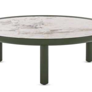 Masuta Kartell K-Top Grande design Rodolfo Dordoni d 105cm h 35cm Symphonie Green