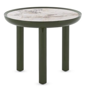 Masuta Kartell K-Top design Rodolfo Dordoni d 60cm h 50cm Symphonie Green