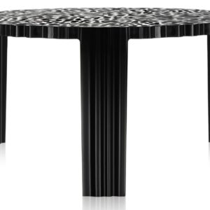 Masuta Kartell T-Table design Patricia Urquiola 50cm h 28cm negru