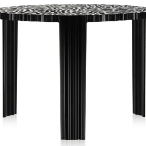 Masuta Kartell T-Table design Patricia Urquiola 50cm h 36cm negru