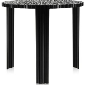 Masuta Kartell T-Table design Patricia Urquiola 50cm h 44cm negru