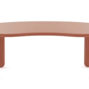 Masuta Kartell Undique Mas design Patricia Urquiola 119x59x44cm baza lemn top MDF orange