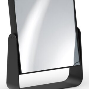 Oglinda cosmetica patrata Decor Walther x5 19 x 16.5 x 5cm negru mat