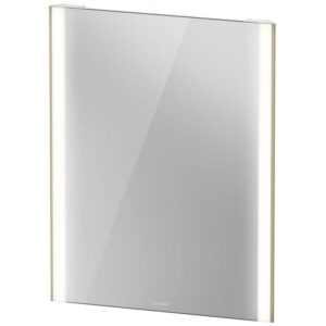 Oglinda cu iluminare LED Duravit XViu 62x80cm senzor IP44 sampanie mat