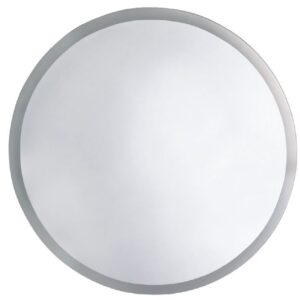 Oglinda rotunda Bemeta 66cm IP44 iluminare LED senzor miscare alb