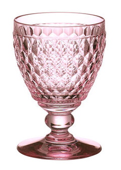 Pahar vin alb Villeroy & Boch Boston Coloured roz 120mm 0.23 litri