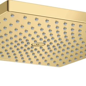 Palarie de dus Hansgrohe Raindance E 300 Air si brat de perete 390mm gold optic lustruit