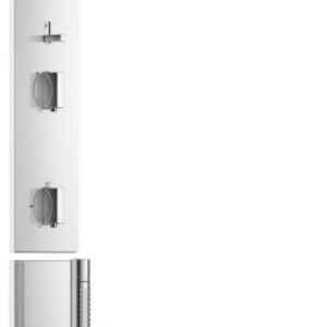 Panel de dus Axor ShowerComposition 110/220 cu baterie termostatata necesita corp ingropat crom