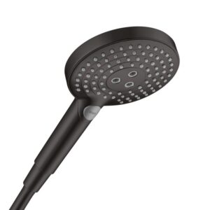 Para de dus Hansgrohe Raindance Select S 120 PowderRain cu 3 jeturi negru mat