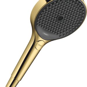 Para de dus Hansgrohe Rainfinity 130 3 tipuri de jet gold optic lustruit