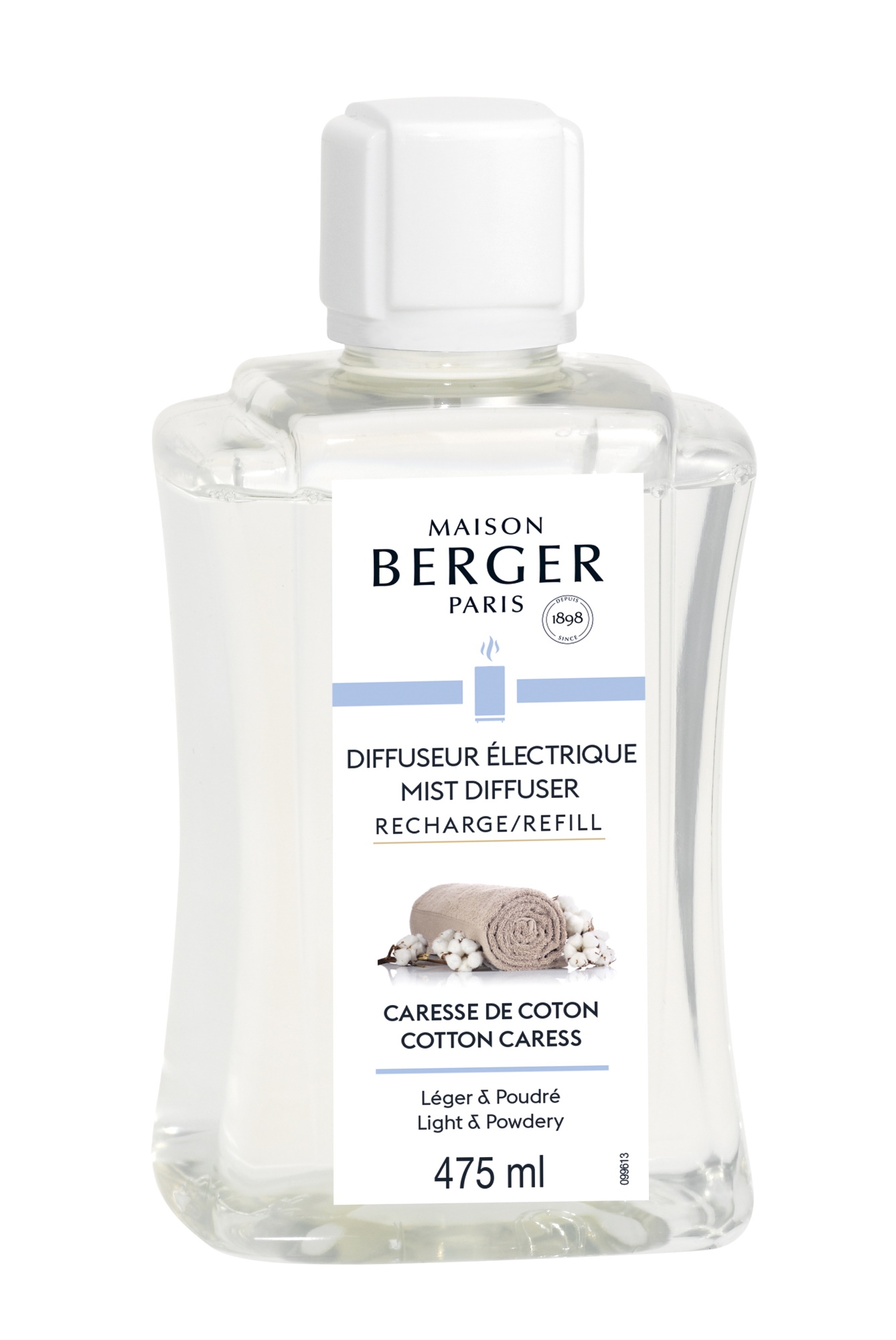 Parfum pentru difuzor ultrasonic Berger Caresse de Coton 475ml