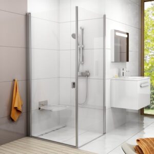 Perete lateral Ravak Concept Chrome CPS-80 80cm crom lucios