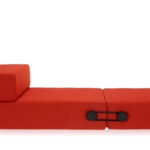 Pouf extensibil Kartell Trix design Piero Lissoni Orange