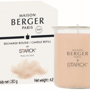 Rezerva lumanare parfumata Berger Starck Peau de Soie 120g