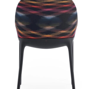 Scaun Kartell Eleganza Ela Missoni design Philippe Starck Black