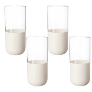 Set 4 pahare Villeroy & Boch Manufacture Rock Blanc Tumbler  300 ml