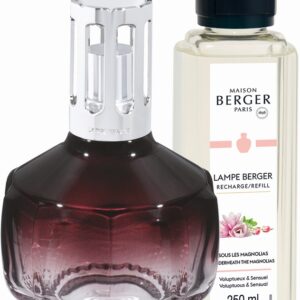 Set Berger lampa catalitica Berger Molecule Prune cu parfum Sous les Magnolias