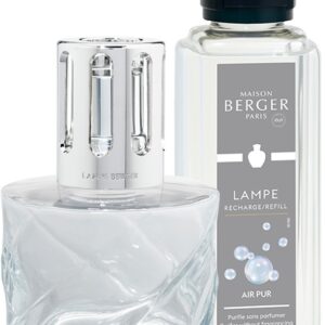 Set Maison Berger lampa catalitica Spirale Transparente cu parfum Air Pur