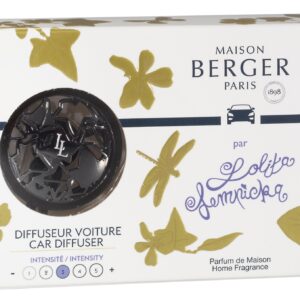 Set odorizant masina Berger Lolita Lempicka - Gun metal + rezerva ceramica