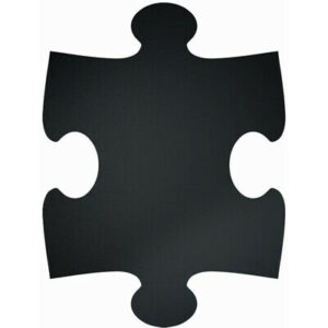 Set table de scris autoadezive Securit Puzzle Square 40x29.6cm negru