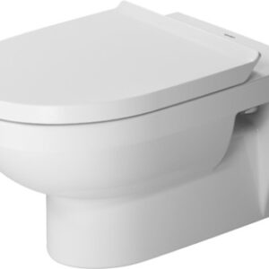 Set vas WC suspendat Duravit DuraStyle Basic Rimless si capac cu inchidere lenta