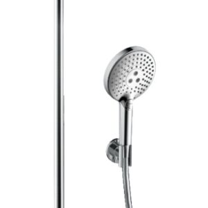 Showerpipe Axor Citterio cu baterie simpla si palarie cu 1 jet