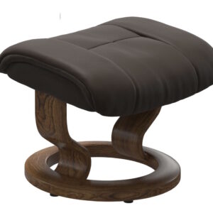 Taburet Stressless Mayfair Classic cu baza Classic piele Batik Brown