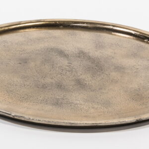 Tava Deko Senso Round 38cm aluminiu auriu antichizat