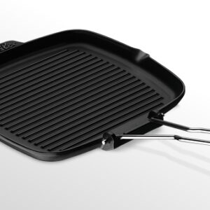 Tigaie grill fonta Fissler Arcana 24x24 cm antiaderenta inductie