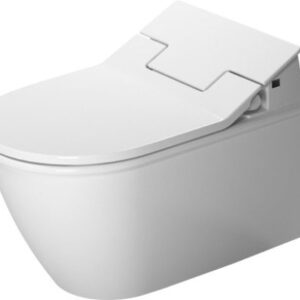 Vas WC suspendat Duravit Darling New 57cm pentru capac cu functie de bideu SensoWash