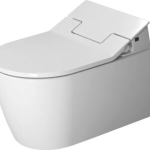 Vas WC suspendat Duravit ME by Starck 57x37cm pentru capac cu functie bideu SensoWash