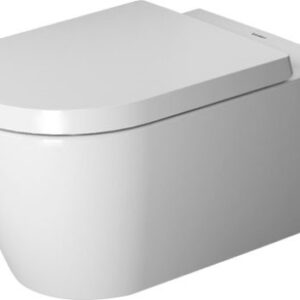 Vas WC suspendat Duravit Me by Starck Rimless Hygiene Glaze alb Sattin mat