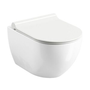 Vas WC suspendat Ravak Concept Chrome Uni RimOff 35.3x51x34.2cm