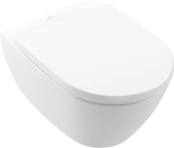 Vas WC suspendat Villeroy & Boch Subway 2.0 DirectFlush CeramicPlus si AntiBac alb Alpin
